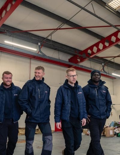 Jettison Express clearance team at work